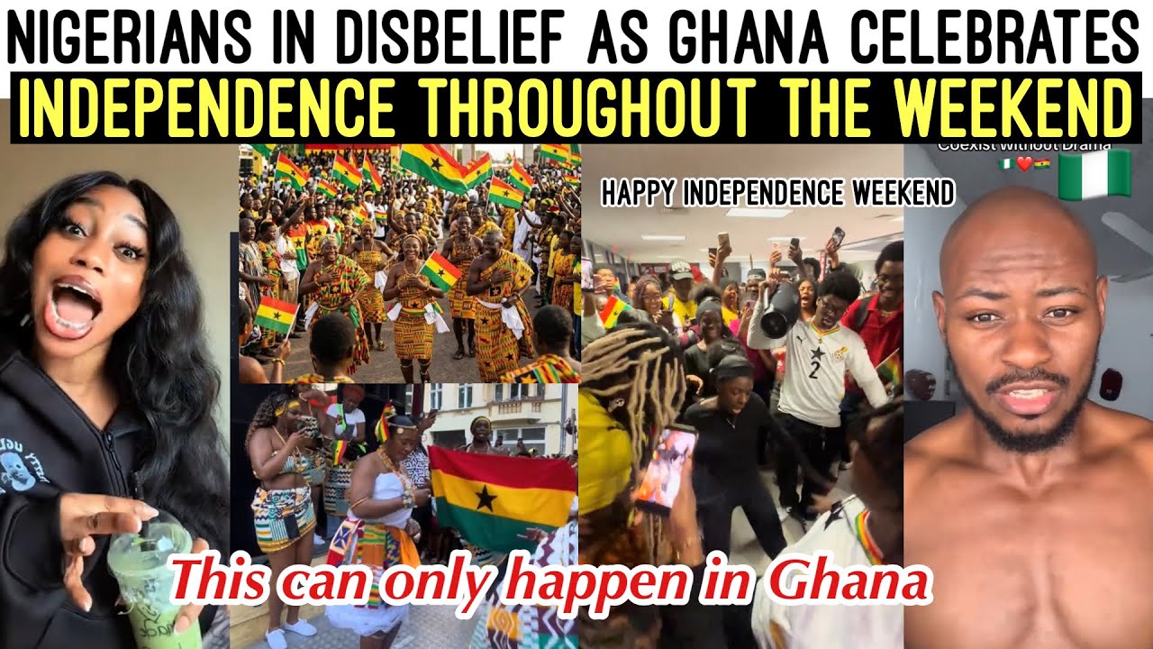 GHANA IS LIT🔥 NIGERIANS IN DISBELIEF AS GHANA CELEBRATES INDEPENDENCE ALL WEEKEND 