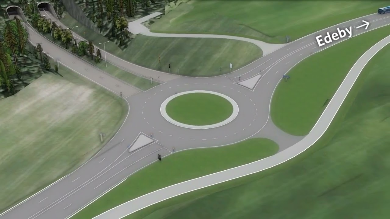 Så bygger vi om Ekerövägen | Trafikverket