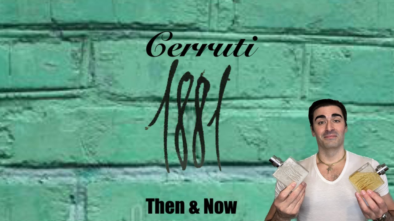 Cerruti 1881 Fragrance Review: Then & Now
