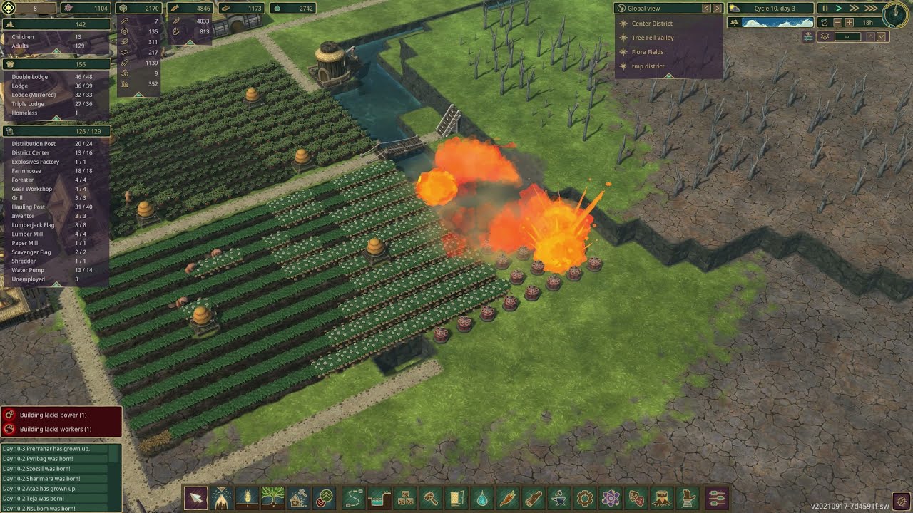 Timberborn - Explosives are so satisfying