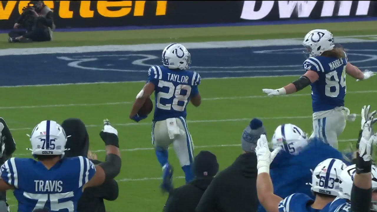 Jonathan Taylor's best plays from 286-yard game in Berlin | Week 10