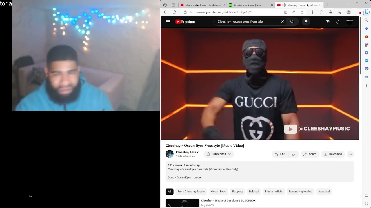 Cleeshay - Ocean Eyes Freestyle |Reaction
