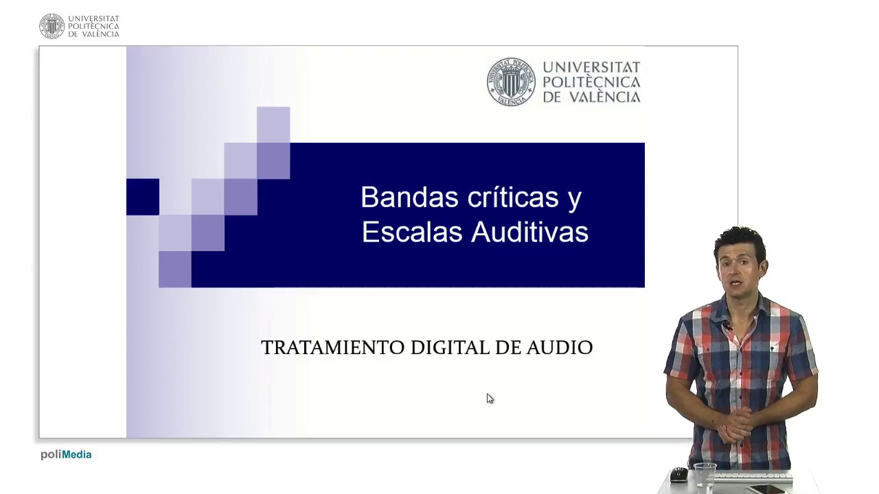 Bandas críticas y Escalas Auditivas. | 6/23 | UPV
