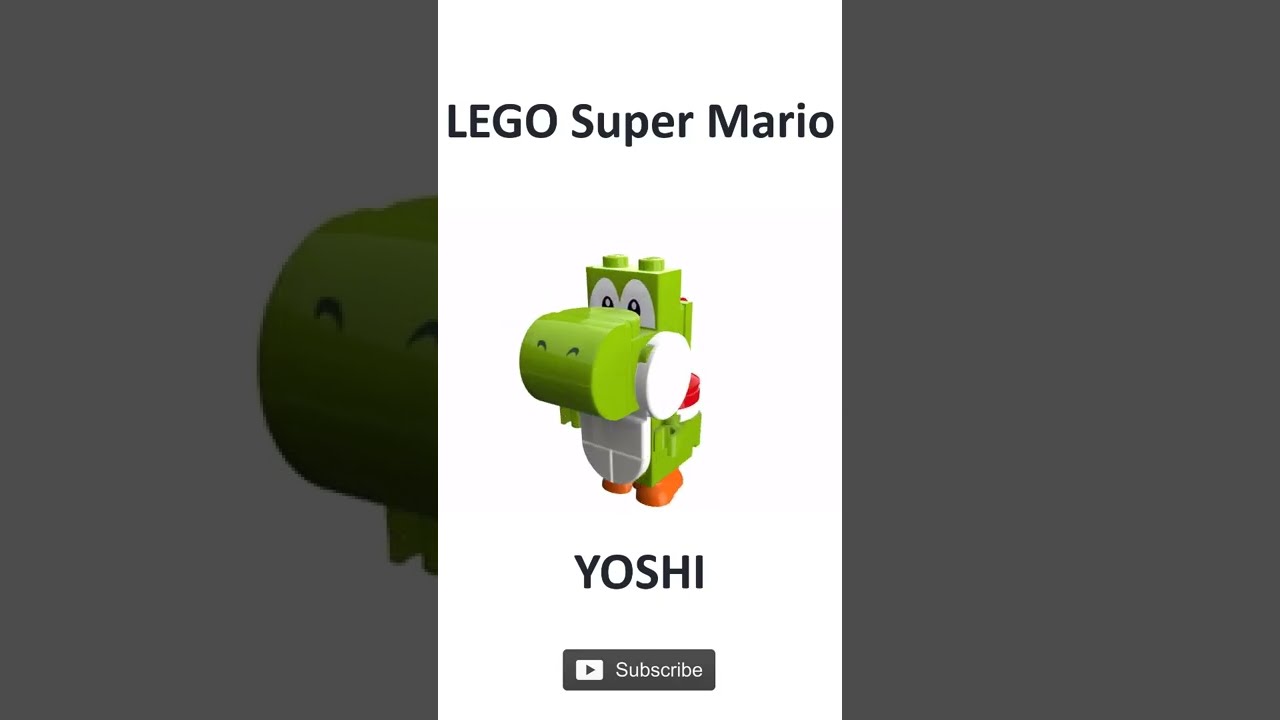 How to build Lego YOSHI #shorts