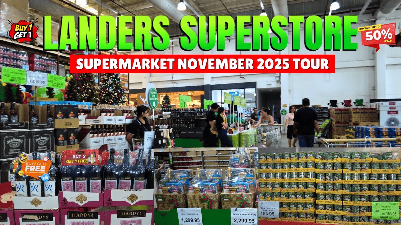 [4K] Landers November 2025 Tour in 4K  BOGO Galore + Wine Deals + Holiday Feels!