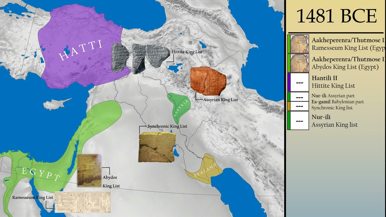 The Ancient King lists (3250-200 BCE) |reupoad in 4k|