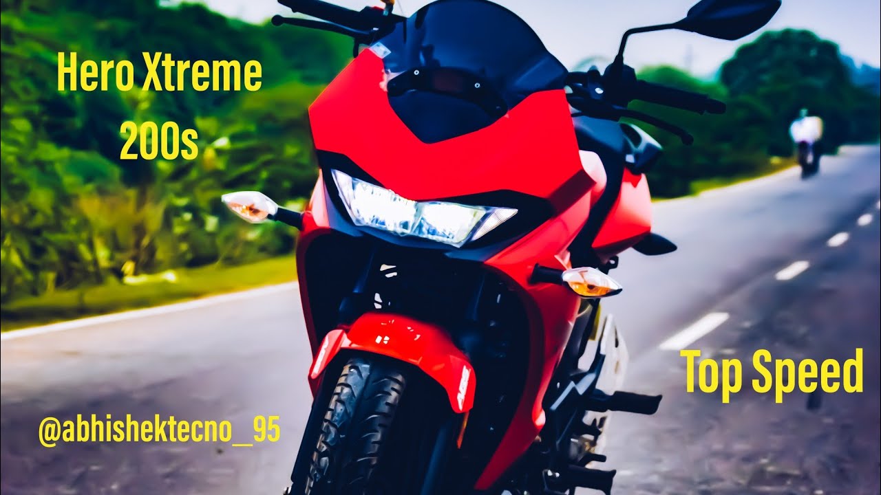 Hero Xtreme 200s Top Speed | Abhishektecno