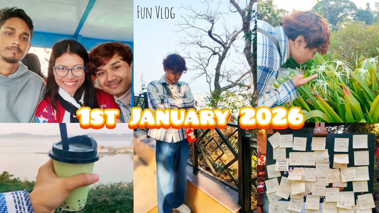 Hangout With Friends 🙌🧋😎 Visiting World's Smallest Island 🏝️🌍 Assamese-Hindi Mix 📹 Vlog 11 #2026 #yt