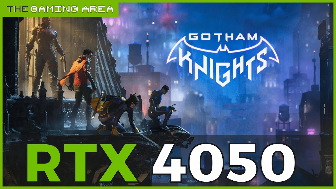 Gotham Knights Gameplay On RTX 4050 (DLSS)