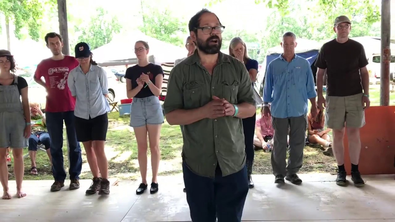 Ira Bernstein dance tips - flatfooting workshop - Clifftop 2018 #PermissionToDance