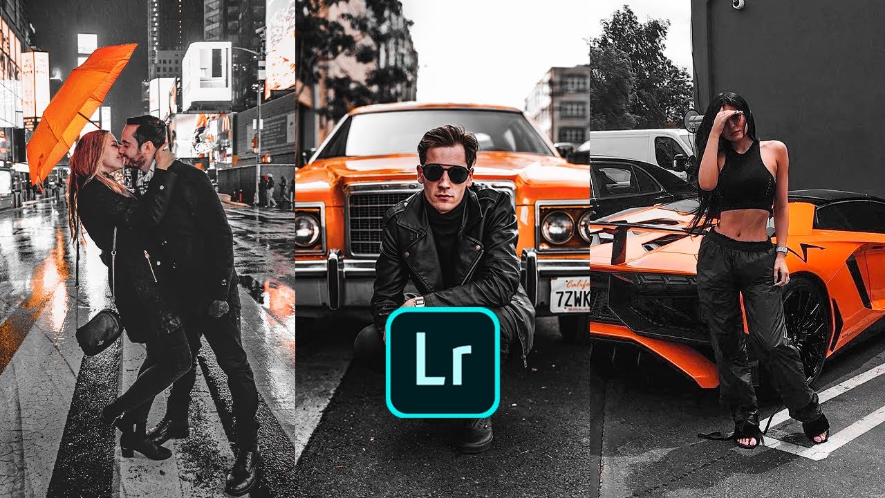 Como criar o efeito Black Orange #13 - Free Preset Lightroom Mobile