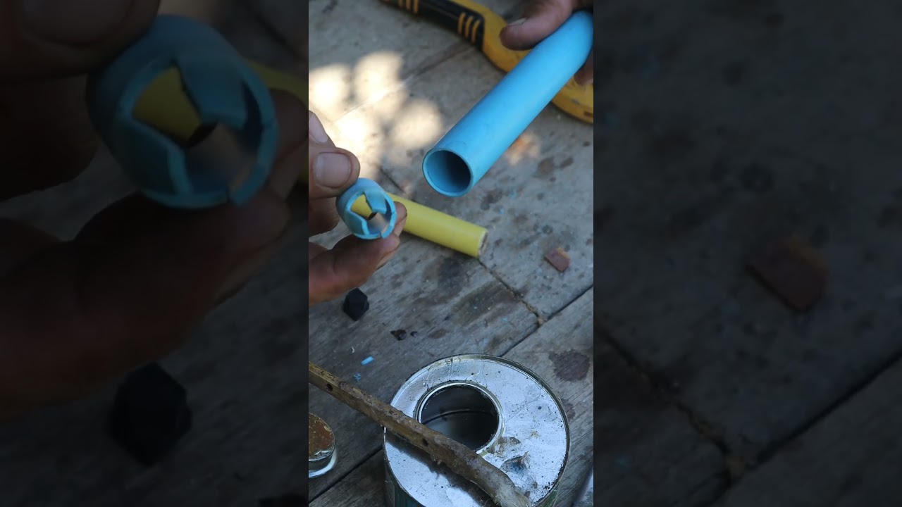 ทำแป๊บไล่นก  #กระบอกไล่นก #diy #ท่อประปา #แป๊บไล่นก #ท่อแป๊บ #ไล่นก #มันคือแป๊บ #มันคือแป้ง