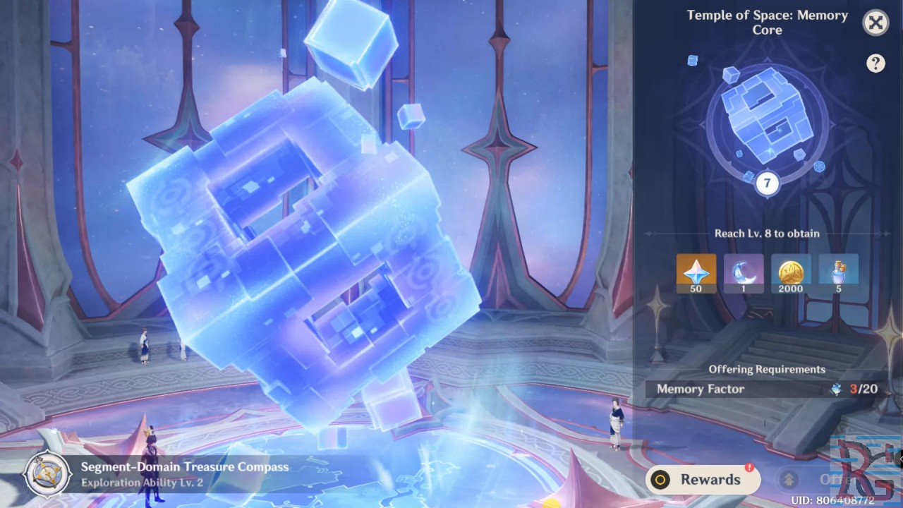 Genshin Impact 6.5 All MNEMONIC CLUSTER, Memory Factor Locations, Temple of Space Memory Core