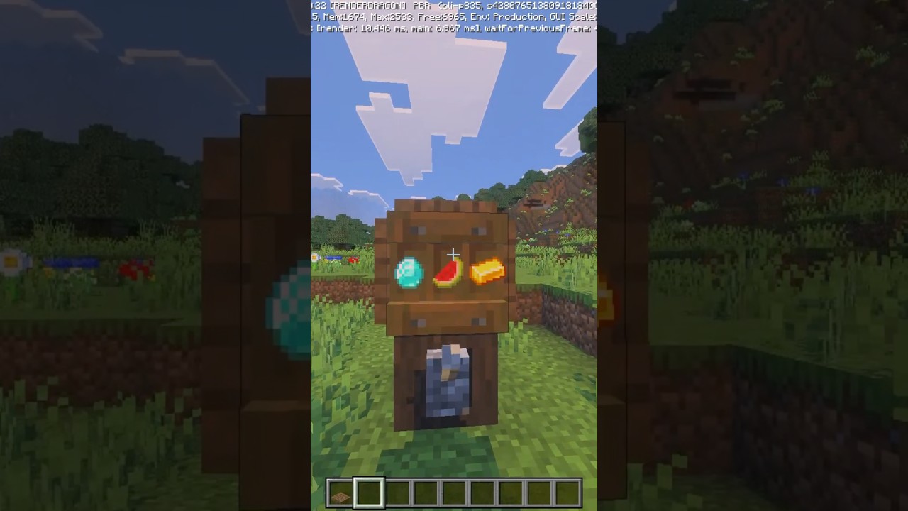 How to Make a Working Slot Machine with Shelves on Your Minecraft World! 