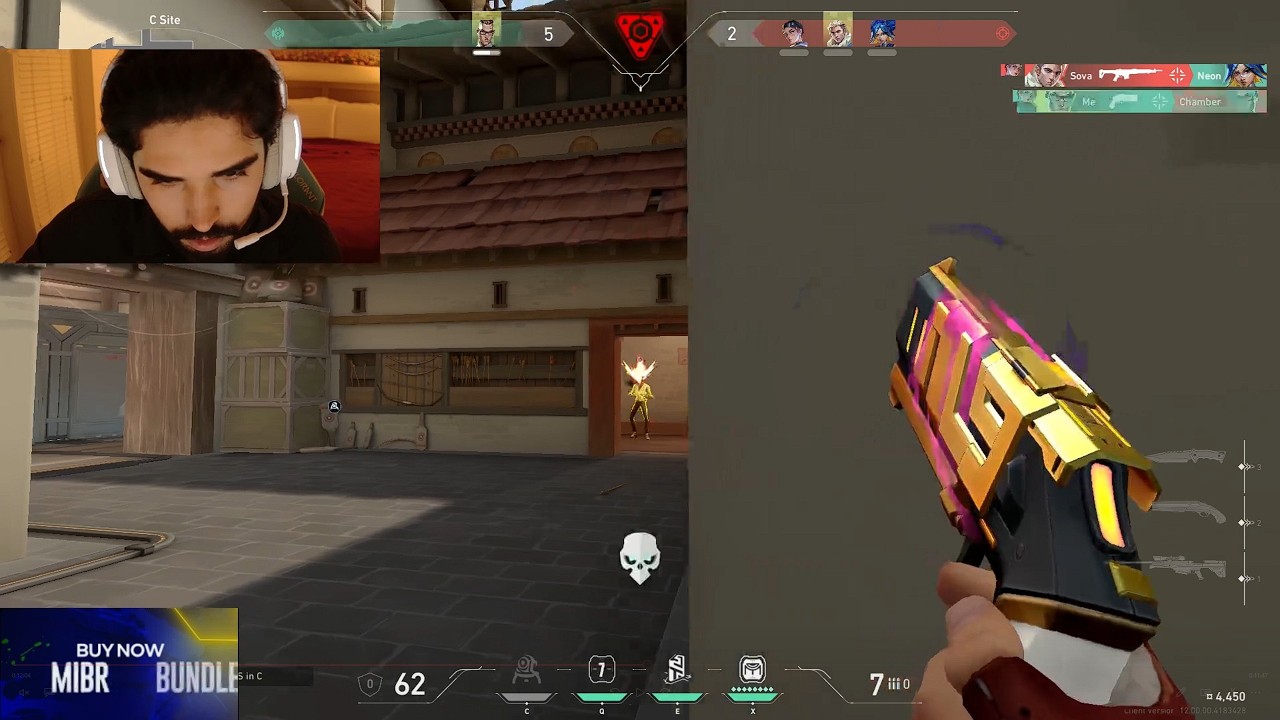 ASPAS CHAMBER HAVEN PRO RADIANT VALORANT GAMEPLAY FULL MATCH VOD