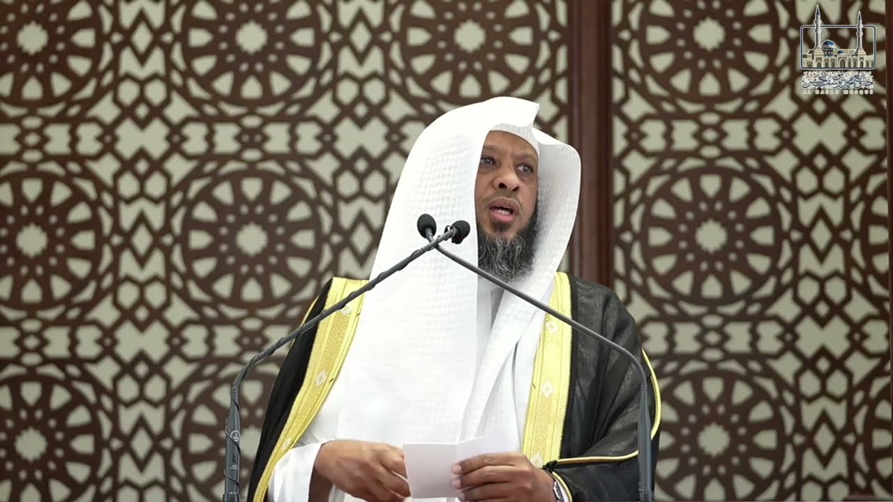 《يارب أمتي》خطبة وصلاة الجمعة ▪︎ الشيخ توفيق الصايغ