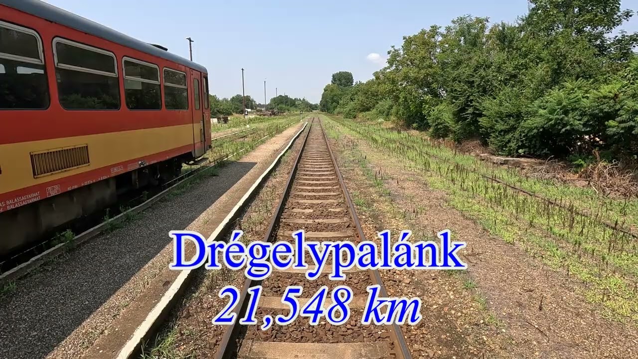 Линия Балассадьярмат - Вац (№ 75.) 2024 4k 5x