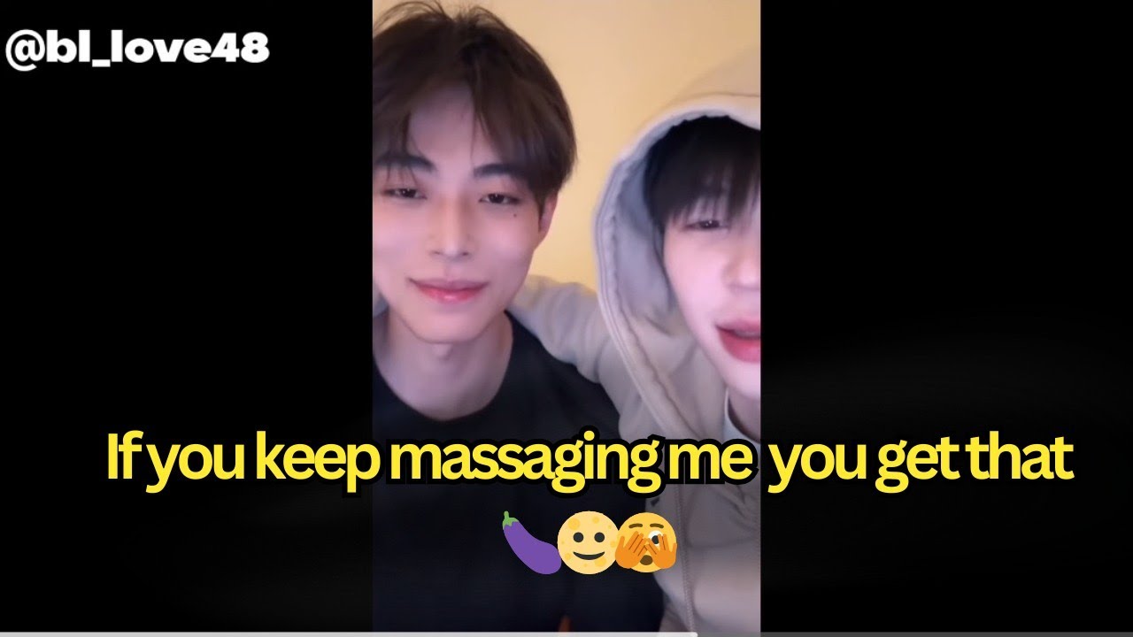 [BL\ENG SUB] When he give a massage he get that👀😳 fandian bl couple || gay couple #bl #couple  👫😻