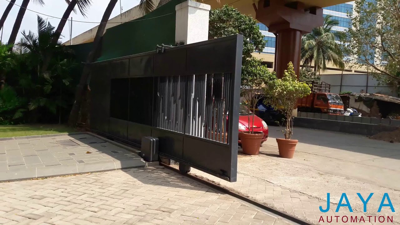 NIRLON  KNOWLEDGE PARK MOTORISED SLIDING GATE