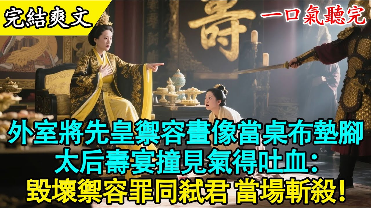 【完結古言】🎨 外室竟敢把先帝禦容畫當桌布踩？太后震怒：剝皮實草，永跪謝罪！ | 借刀殺人 | 極度解氣#古言 #打臉 #爽文 #有聲書 #原創