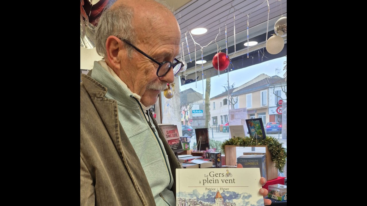 L'Invité du JOur : Patrice Hiver aquarelliste, auteur de nombreux ouvrages
