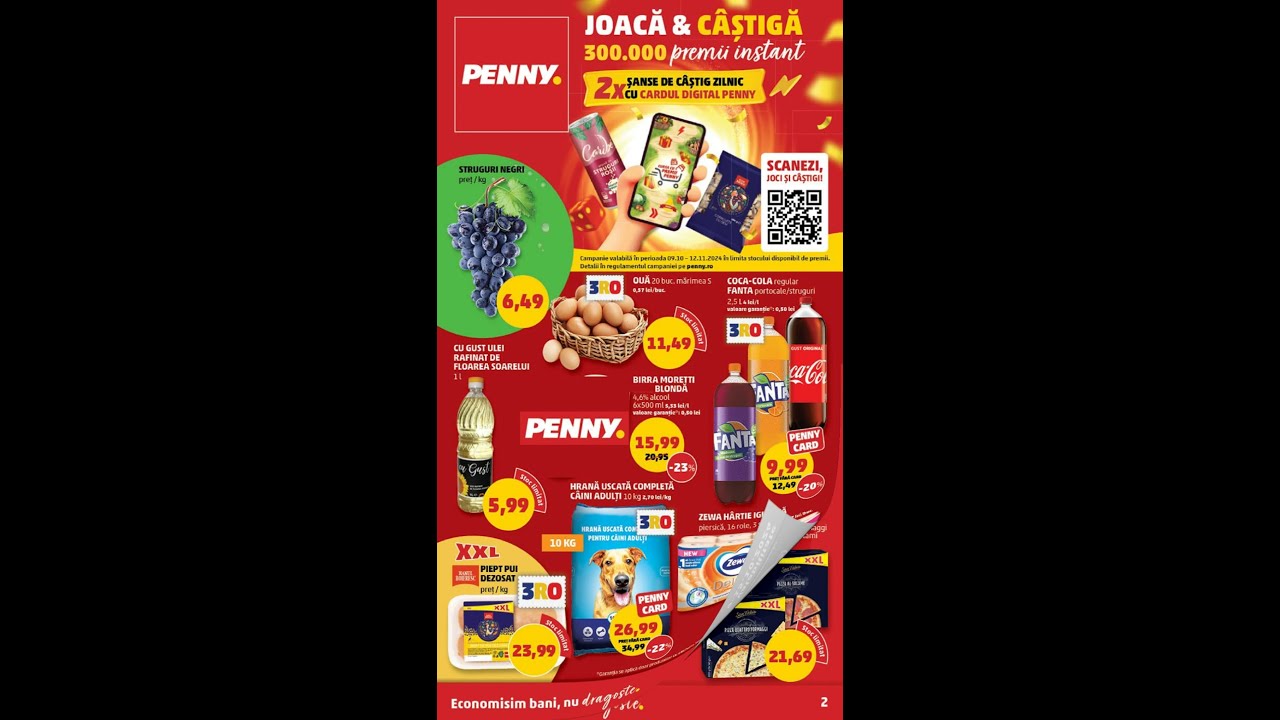 Catalog Penny 9 Octombrie - 15 Octombrie 2024 - Oferta Penny din 09.10.2024