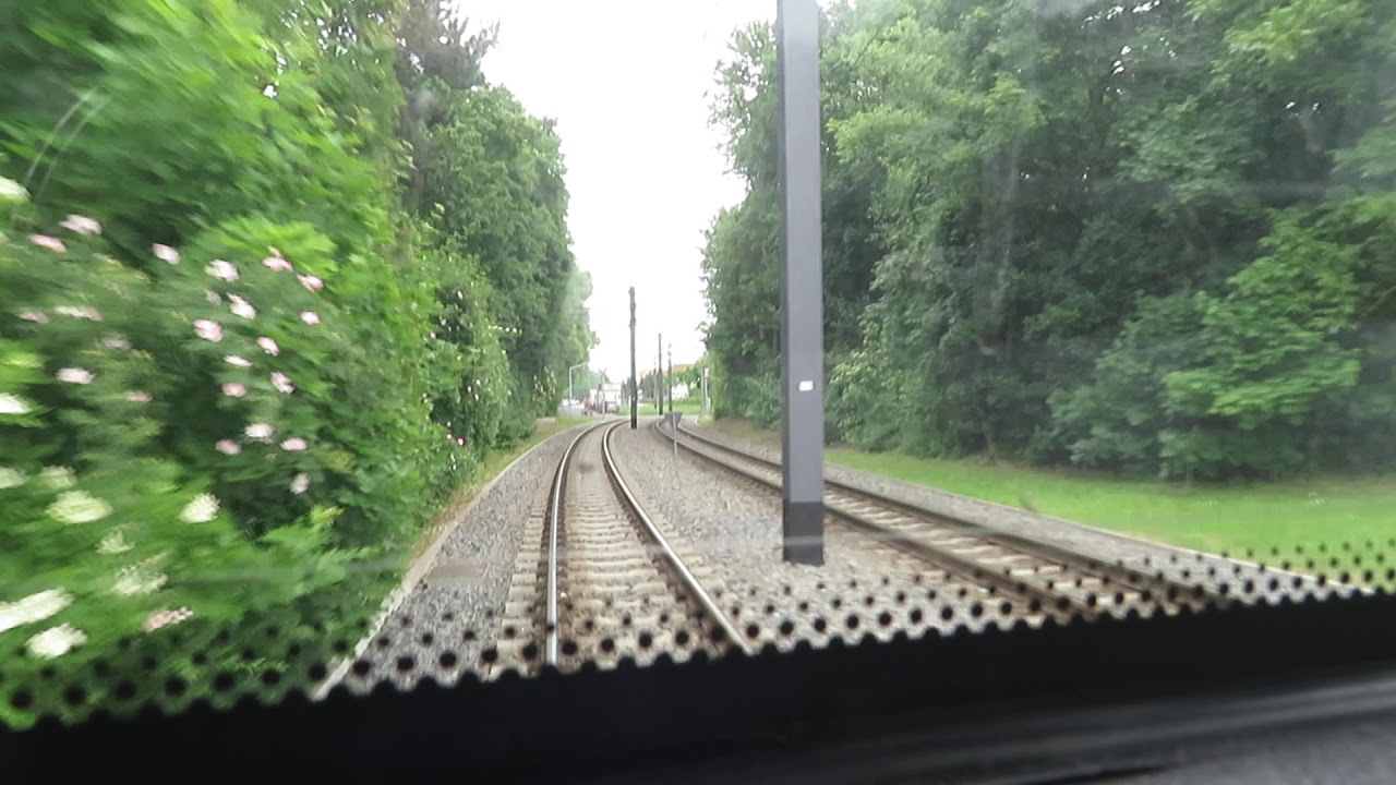 Mitfahrt in einer Variobahn von ZDF bis Hauptbahnhof