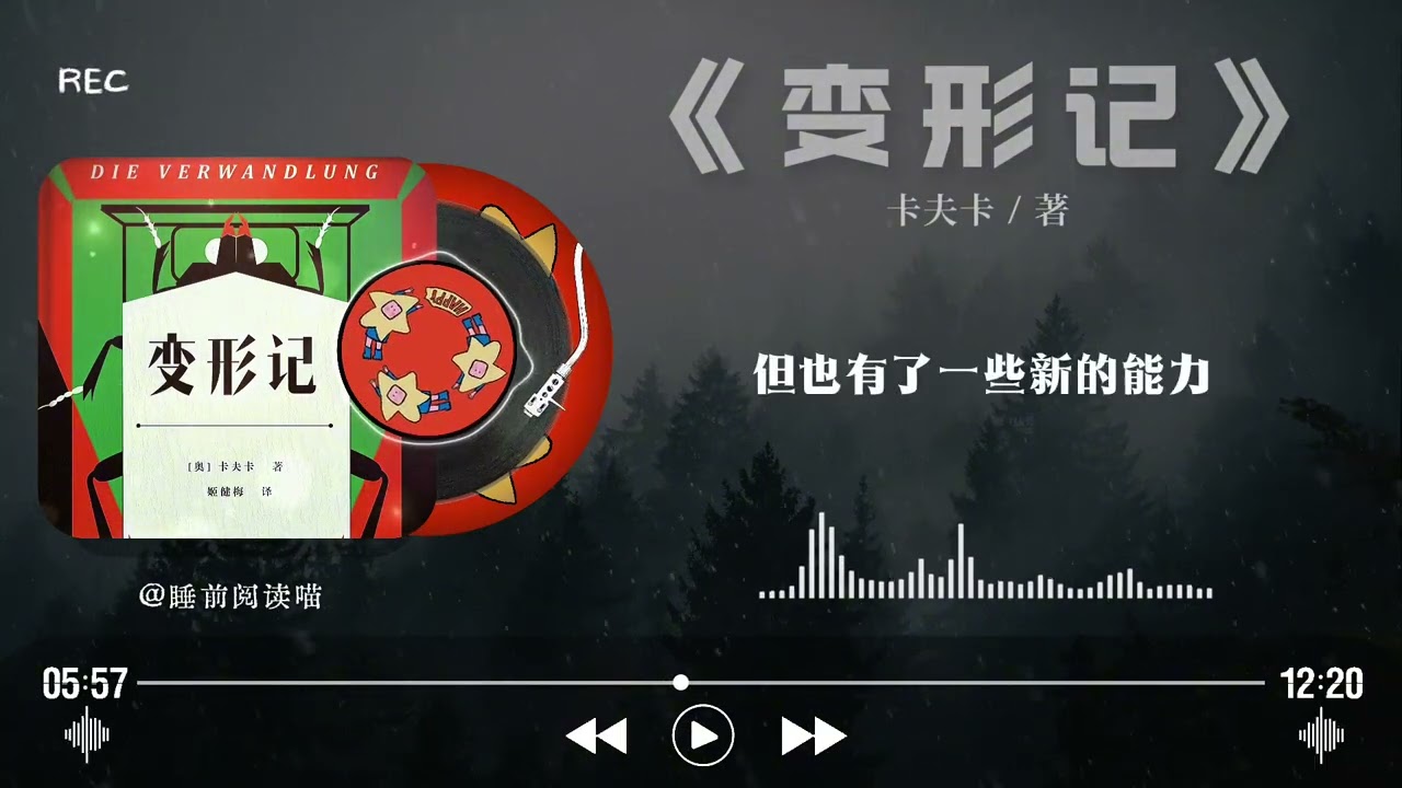 《变形记》深度解读｜卡夫卡：当你在生活的挤压下，感到自己已不是自己｜睡前文学说｜Bedtime Literature Talks