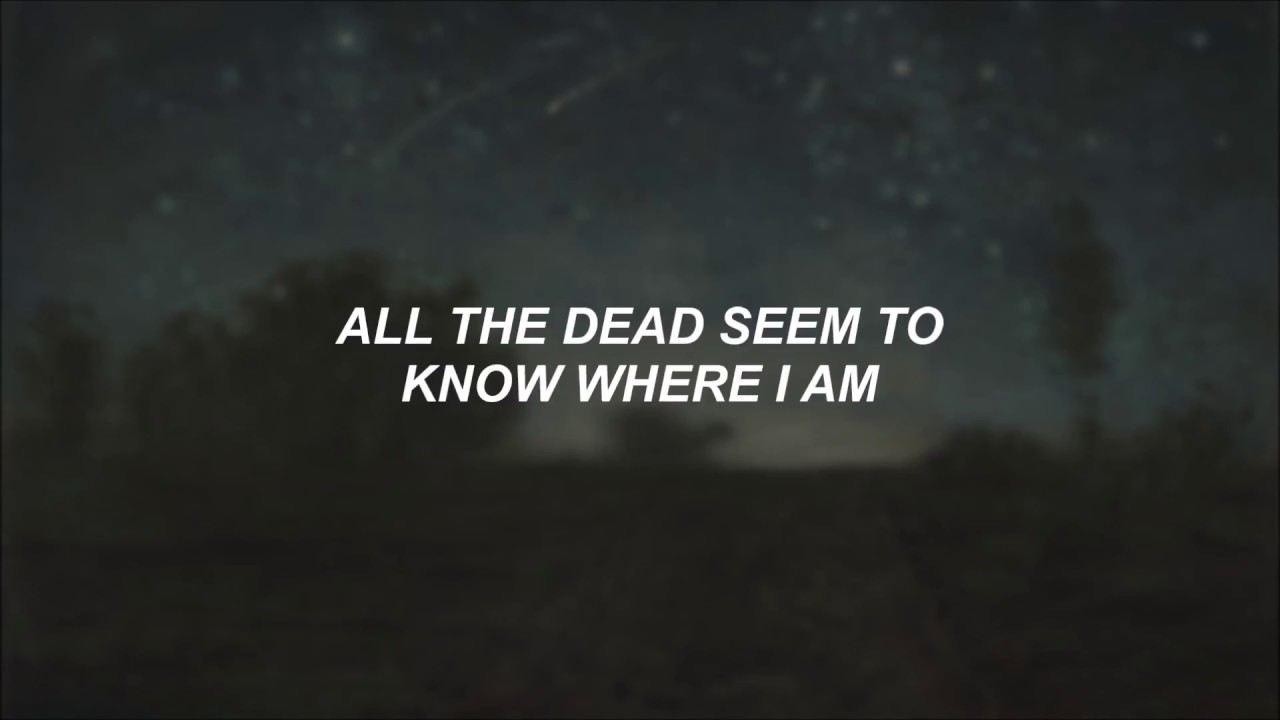 Lord Huron // Ghost on the Shore - Lyrics