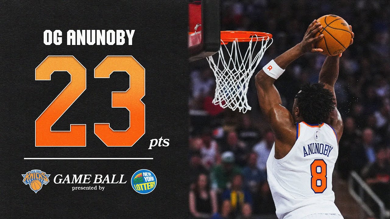 OG Anunoby with 23 POINTS to help defeat the Celtics in Game 6 | 2025 NBA Playoffs