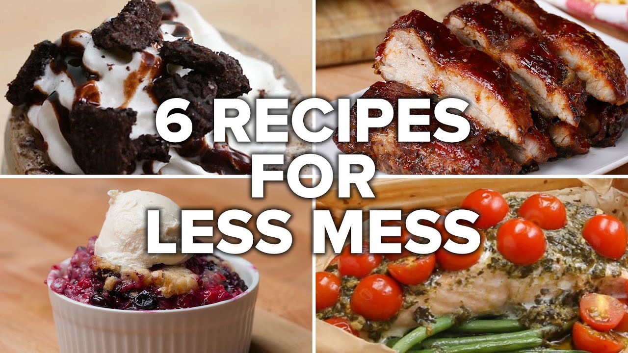 6 Recipes For Less Mess • Tasty Recipes