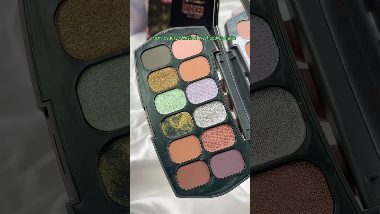 Палитра теней r.e.m. beauty x Wicked #шорты
