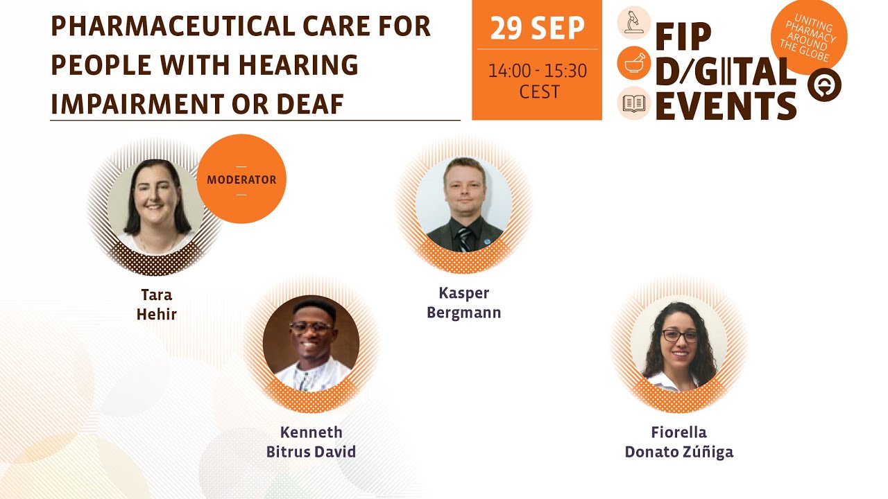 Pharmaceutical care for people with hearing impairment or deaf