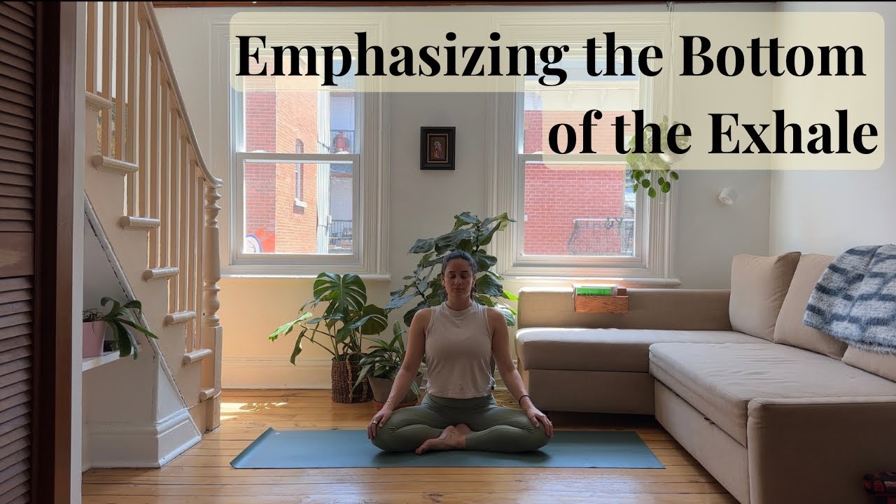 A Pranayama And Asana Practice: Emphasizing the Bottom of the Exhale for Stability