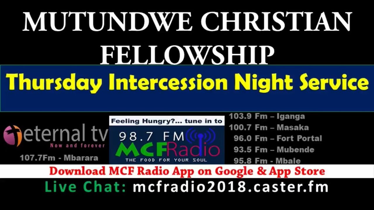 MCF Radio: Mutundwe Thursday intercession service With Pastor Vicent Muwanguzi 28/Dec/2023