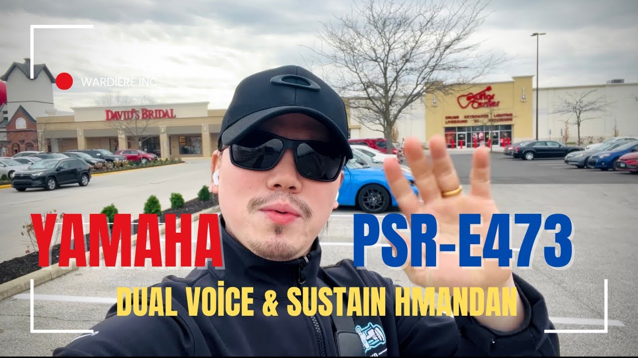 Yamaha PSR-E473 Dual Voice layer dan leh Sustain setting awmna tips!