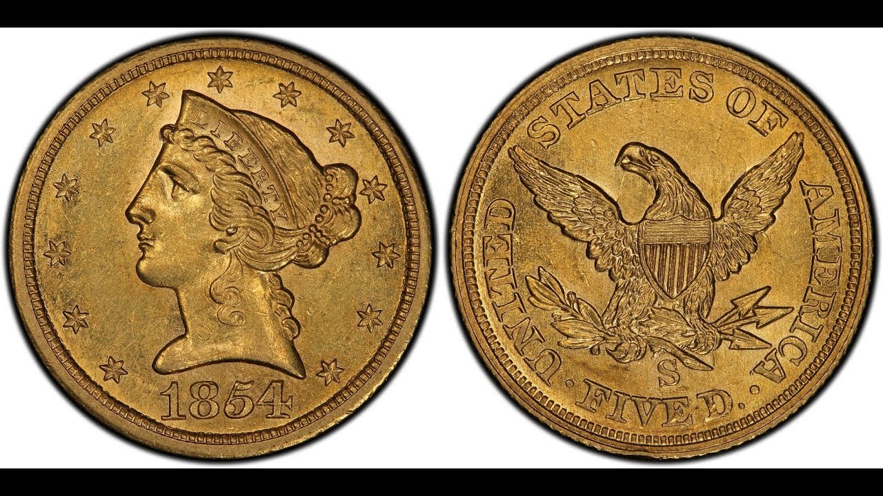 1854-S $5 Half Eagle Gold Coin Discovery Confirmed by NGC!