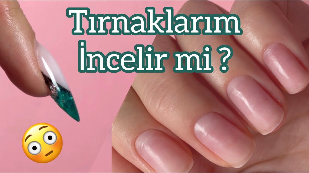Protez tırnak nasıl çıkartılır ?/ Tırnakları inceltmeden ?