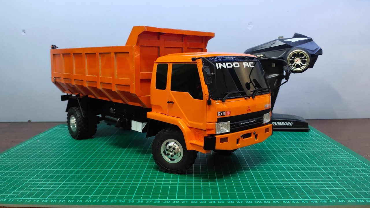 RC DUMP TRUCK FUSO 220PS 4X2 1/16