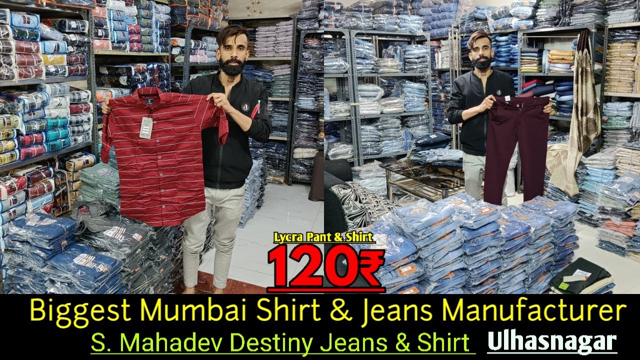 Lycra Shirt & Jeans Manufacturer Ulhasnagar  / S. Mahadev Destiny Jeans