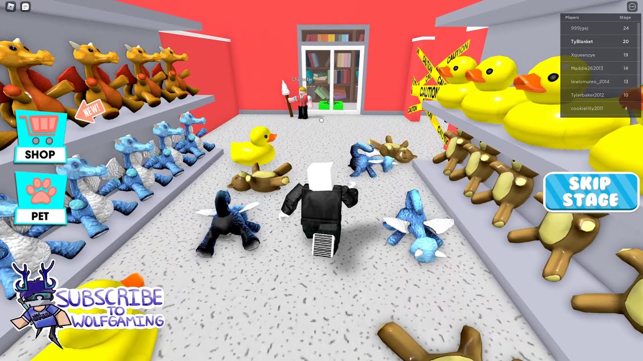 🏃🏻 Escape The Supermarket Obby Walkthrough - TyBlanket 👦 - Roblox