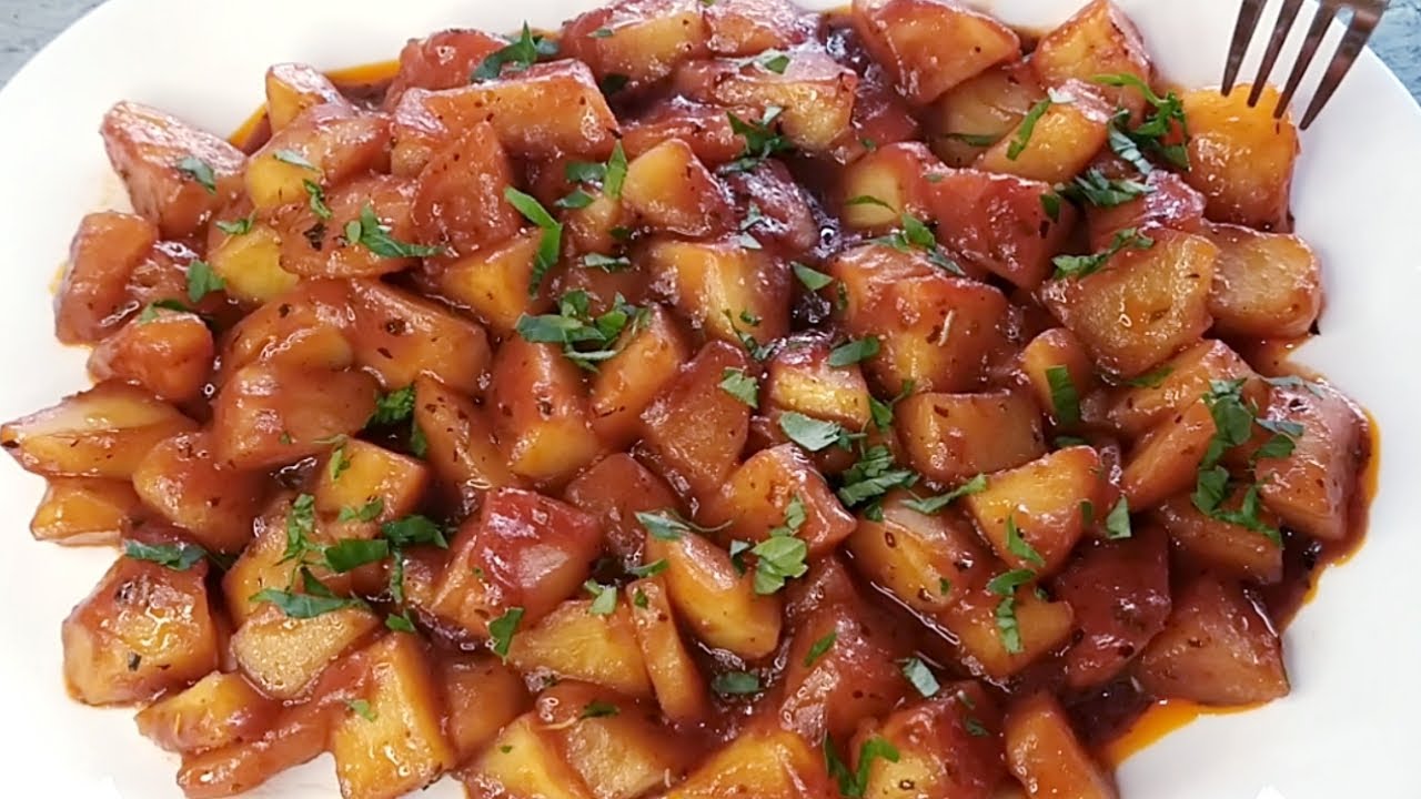 ¡ÉSTAS PAPAS TE HARÁN LLORAR DE EMOCIÓN! 4 INGREDIENTES, EN SARTÉN, NUNCA COMÍ PAPÁS TAN DELICIOSAS