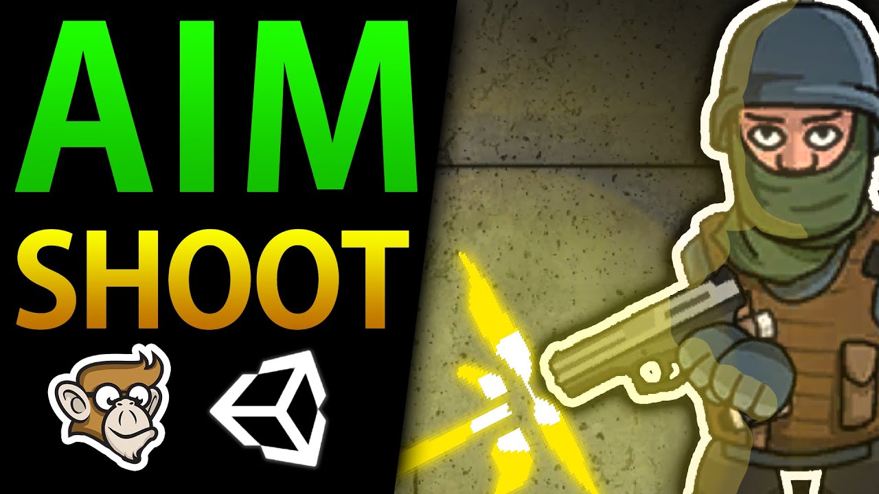 Цельтесь мышкой в ​​Unity 2D (стреляйте из оружия, урок Unity для начинающих)