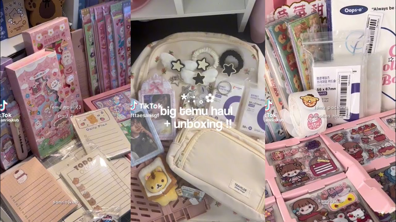 Kpop temu haul!