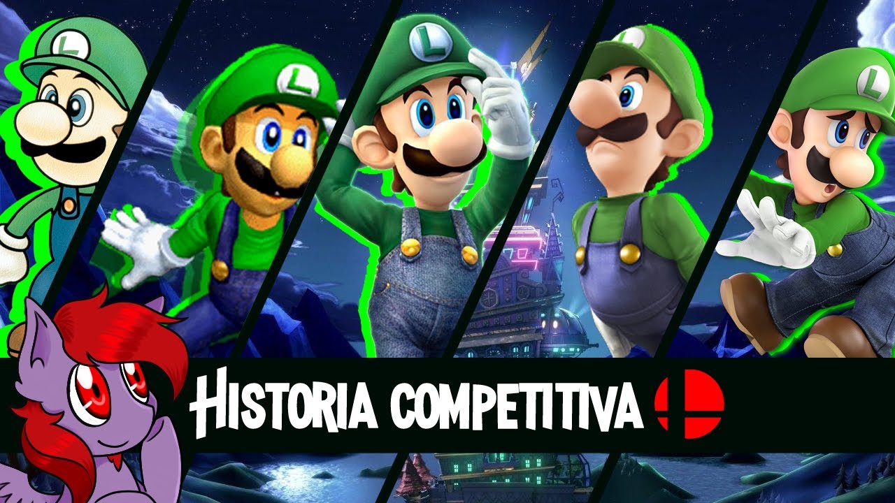 La sombra de su hermano - Historia de Luigi en el competitivo de Smash Bros