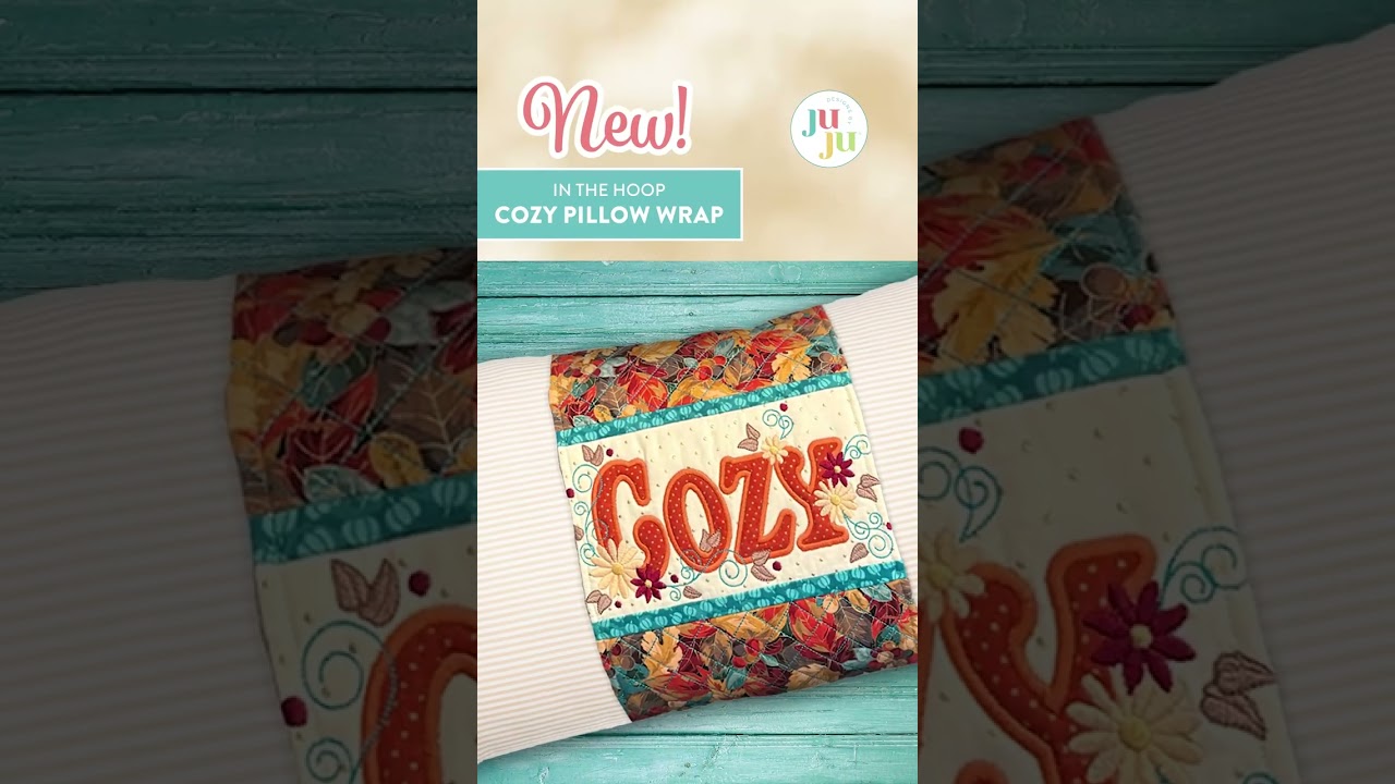 ITH Cozy Pillow Wrap #CozyVibes #ITHProject #PillowWrap #WeekendStitching #HappyStitching