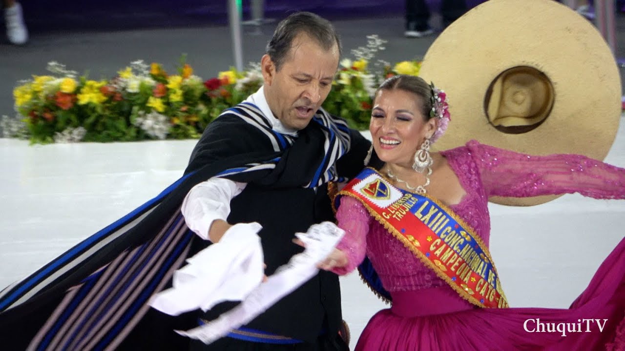 Guiovana Rey y Omar Ubillus. Campeones Mundiales Oro. Festival Marinera Mall del Sur 2023