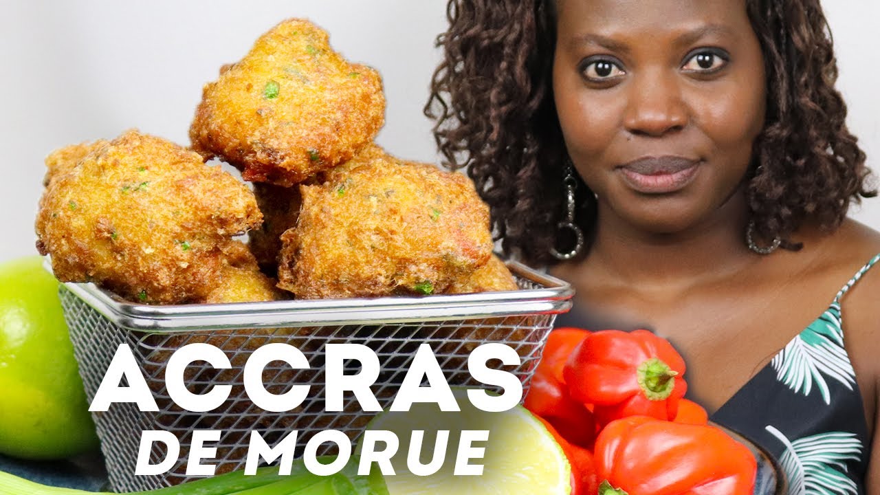 ACCRAS DE MORUE (Beignets de Poisson ANTILLAIS) - APERO des îles