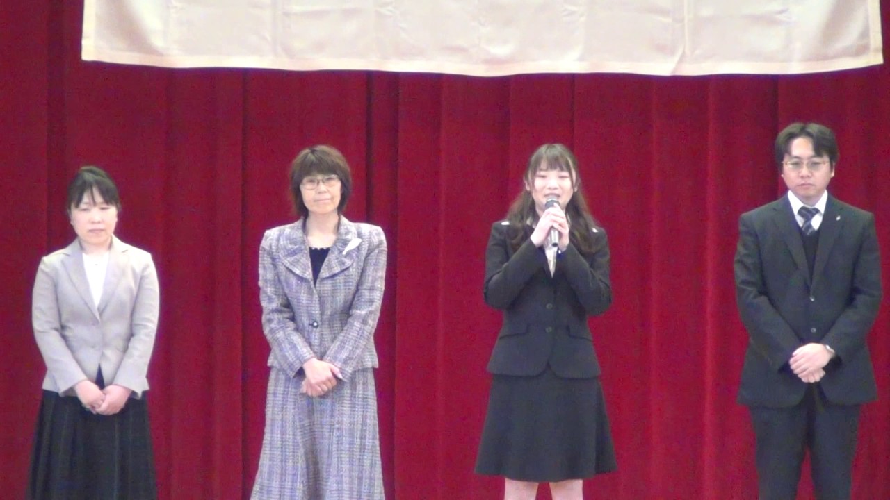 名池小学校：離任式 2015.MAR