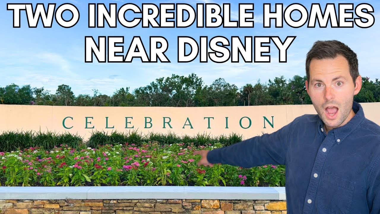 New Homes Near Disney World | Celebration | Tour of Two Stunning Homes